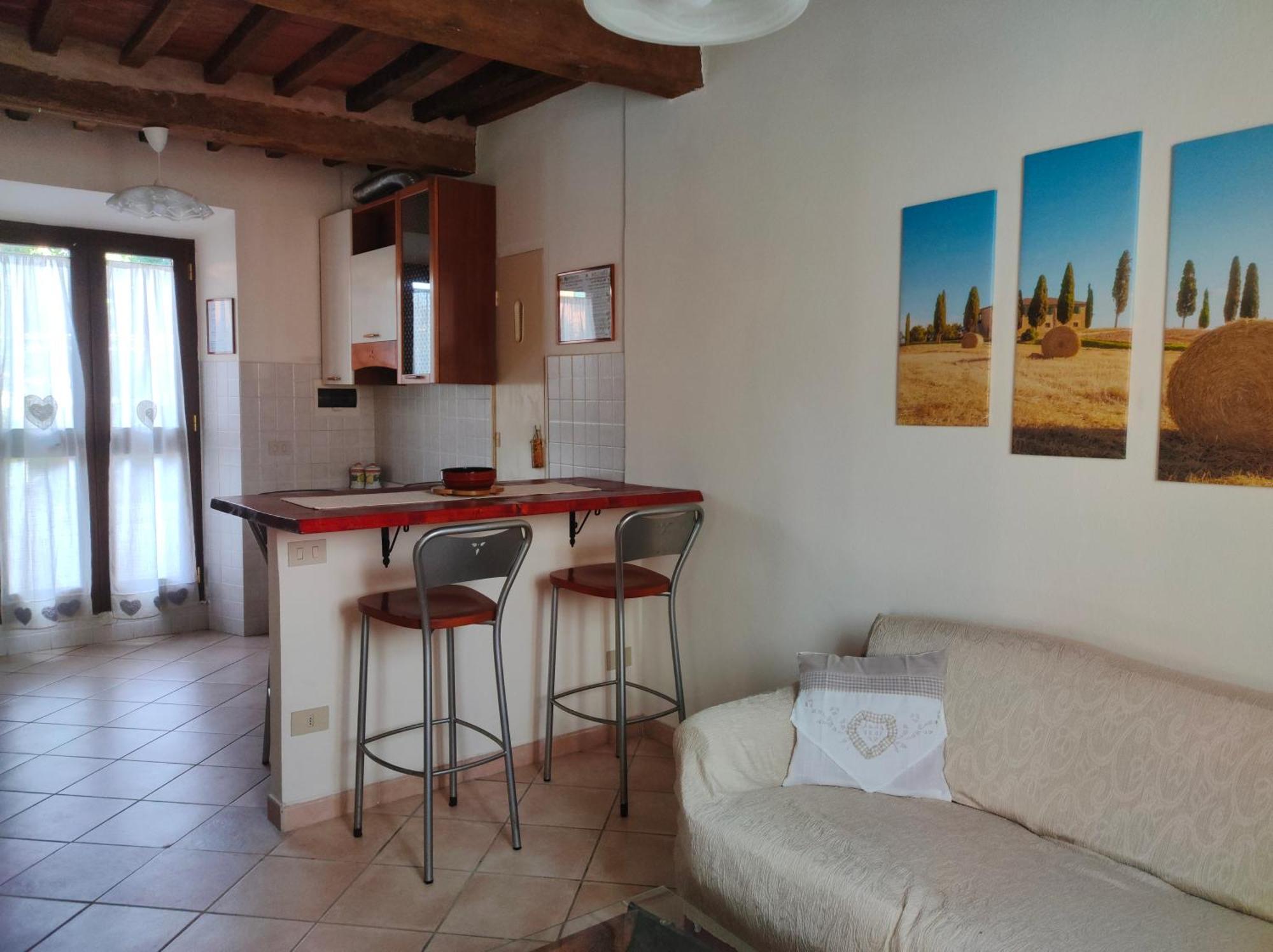 La Casina Di Colle - Appartamento Rustico Sulle Colline Di Pisa Casciana Terme Ngoại thất bức ảnh